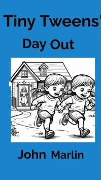 Children's books cover Digital Display (9:16) template