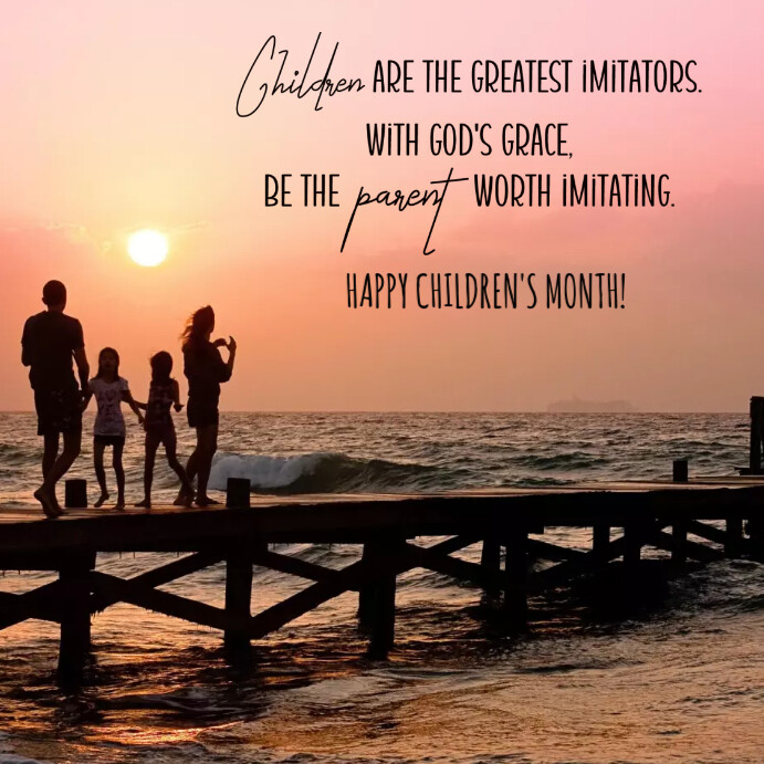 children's day Instagram Post template