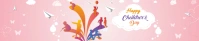 Children's day Soundcloud Banner Soundcloud-banier template