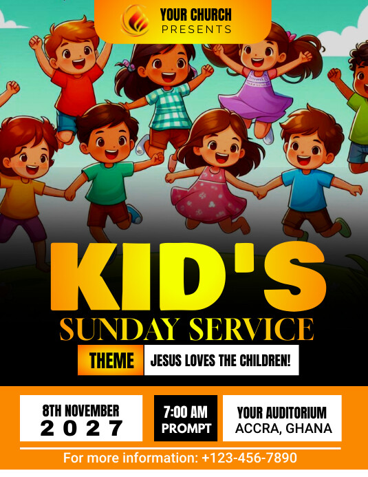 Children's flyer | PosterMyWall