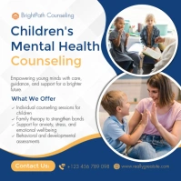 Children's Mental Health Awareness Poster Template