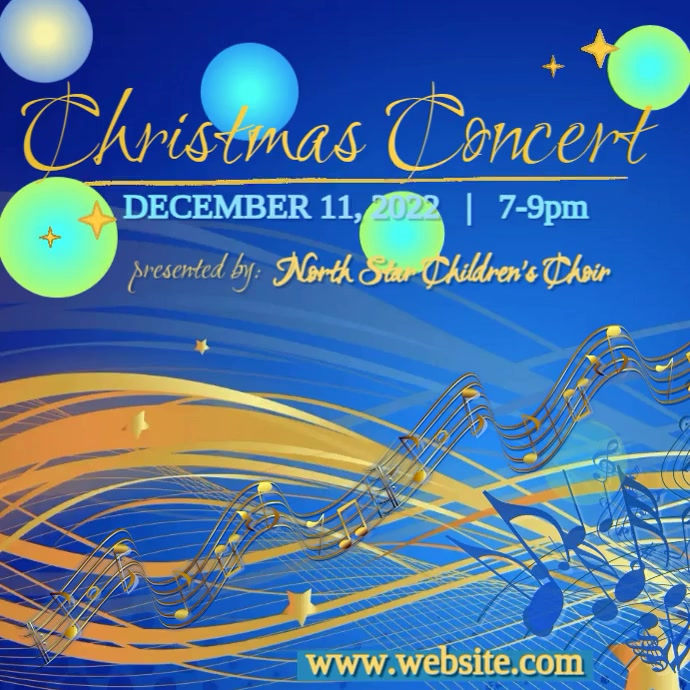 Children s Christmas Concert Template PosterMyWall children-s-christmas-concert-template-postermywall