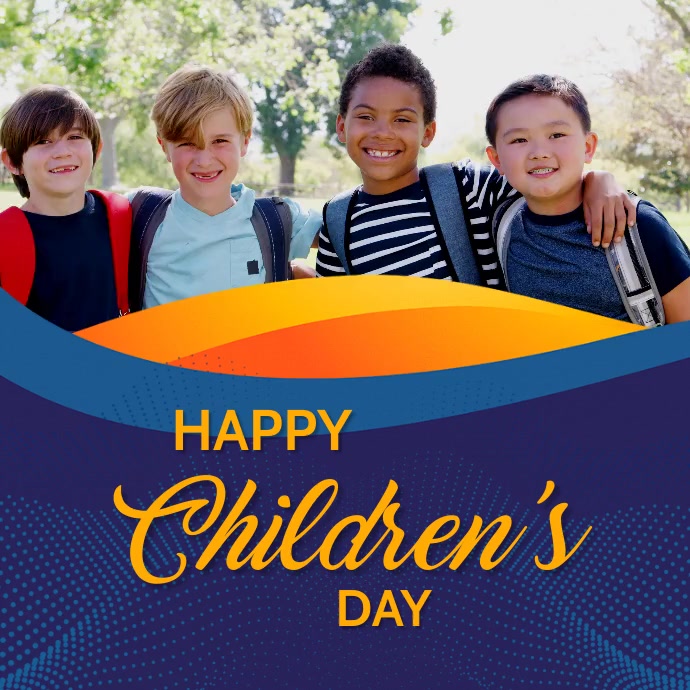 Children's day,event,party Wpis na Instagrama template