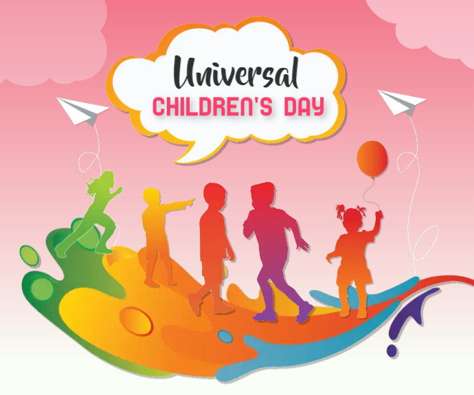 Children's Day Celebration Medium Rectangle Średni prostokąt template