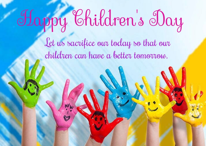 Copy of Children's day | PosterMyWall