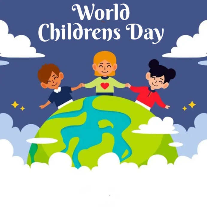 children's day Instagram Post template