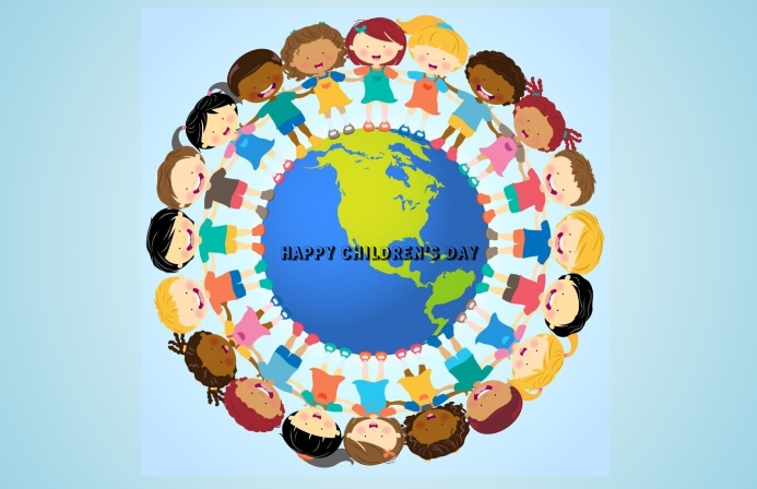children's Day Tabloid template