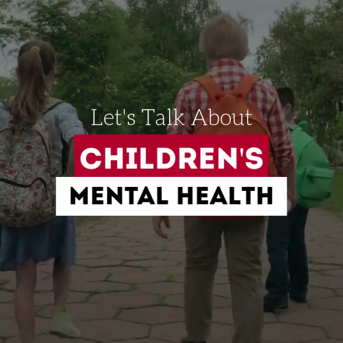 Children's Mental Health Awareness Instagram template
