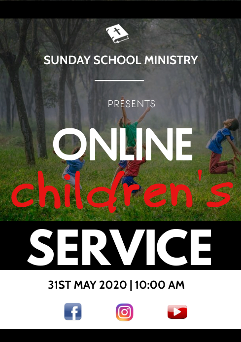 children's ministry Template | PosterMyWall