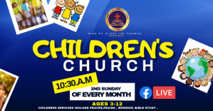 CHILDREN CHURCH ภาพที่แชร์บน Facebook template
