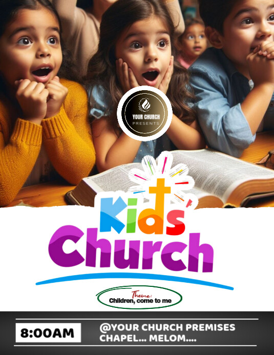 Copy of Children service | PosterMyWall