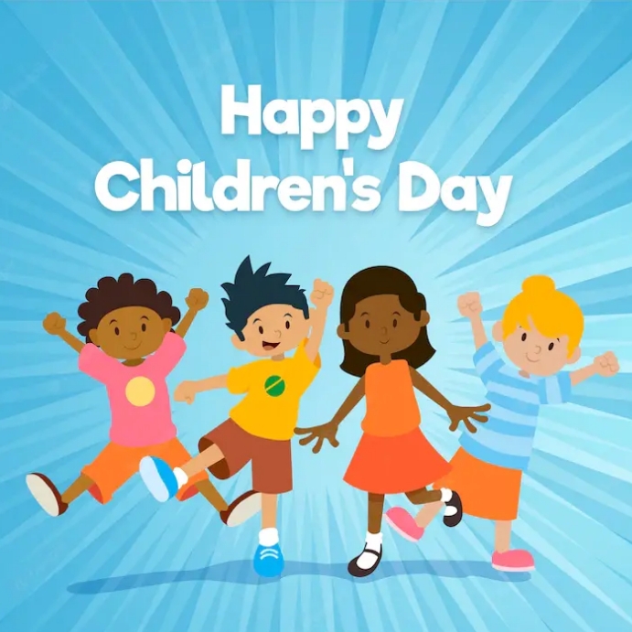 Childrens day Instagram 帖子 template