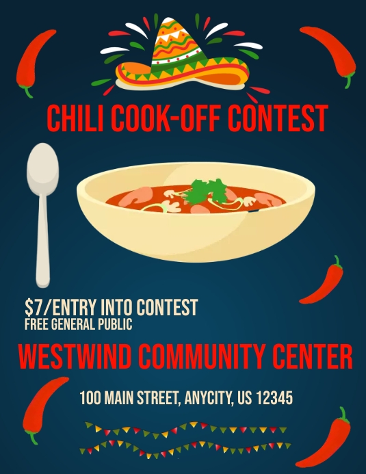 chili-cook-off-contest-template-postermywall