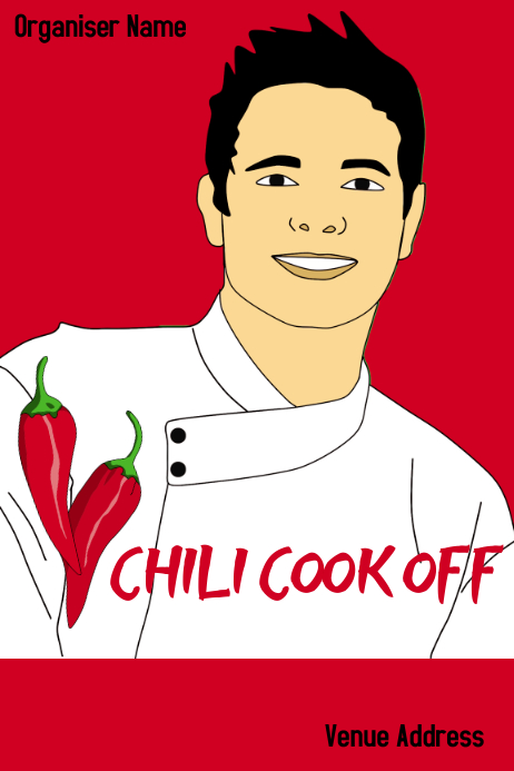 CHILI COOK OFF Template | PosterMyWall