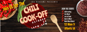 Chili Cook Off Facebook Cover Banner Facebook-coverfoto template