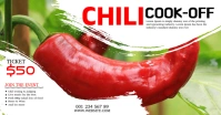 Chili Cook-off Facebook Share Image template