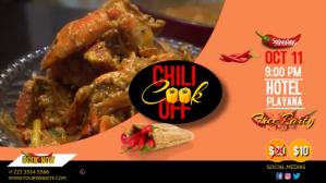 Orange Chili Cook-Off Event Coverfoto til YouTube-kanal Template
