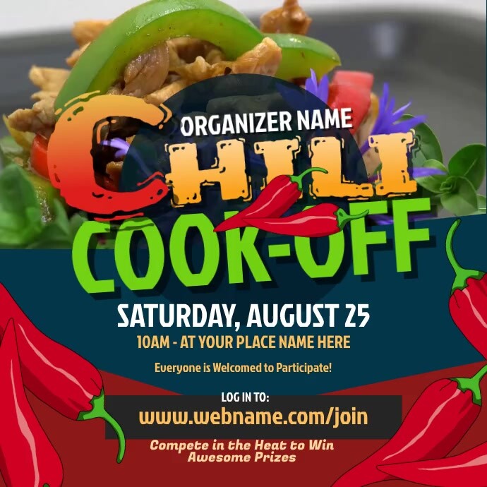 Customize 680+ Chili Cook Off Poster Templates PosterMyWall Customize 680+ Chili Cook Off Poster Templates PosterMyWall