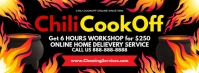 Chili Cook Off Online Service Card Template Facebook Cover Photo