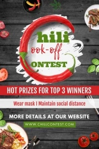 Chili Cook off Template Poster