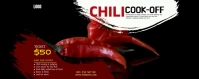 Chili Cook-off Twitch Banner template
