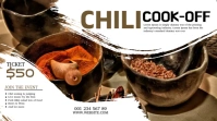 Chili Cook-off Twitter Post template