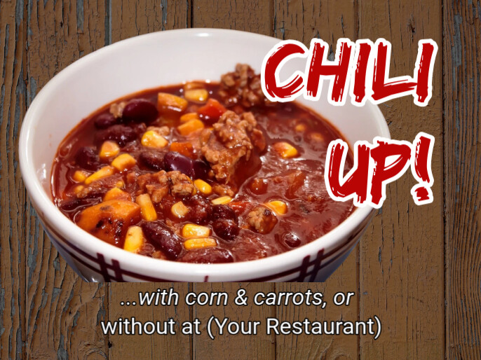 Plantilla de Chili | PosterMyWall