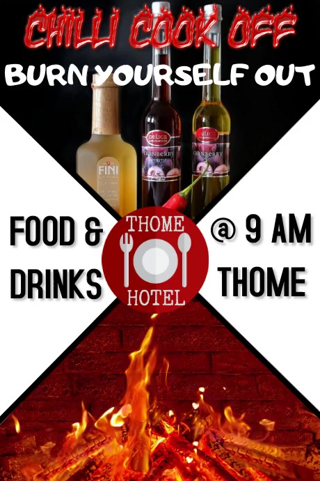 Chilli Cook Off Template | PosterMyWall
