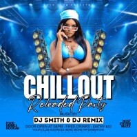 Chillout Exclusive party Message Instagram template