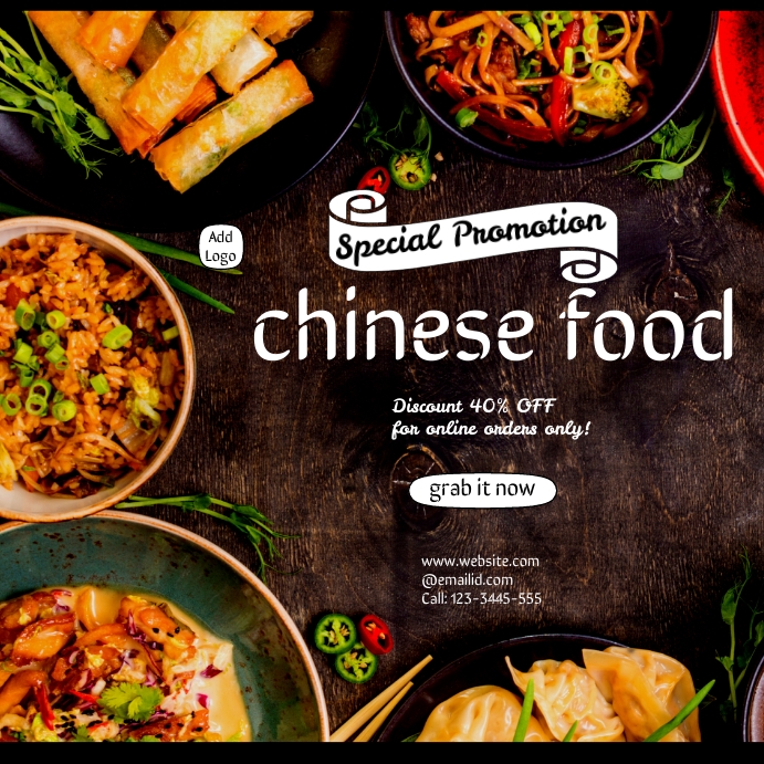 chinese food promo instagram post (1) template