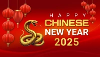 Chinese new year,new year Blog overskrift template