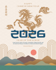 Weiß Chinese New Year Instagram Portrait Template