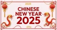 Chinese New Year Ads Sampul Acara Facebook template