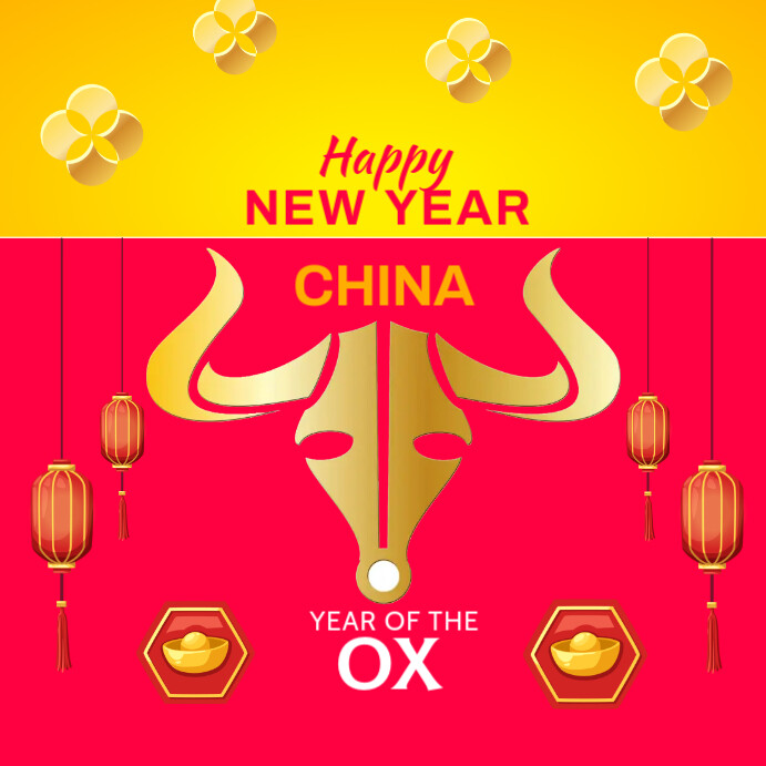 Chinese New Year Template PosterMyWall