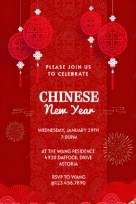 Chinese New Year Pinterest 图片 template