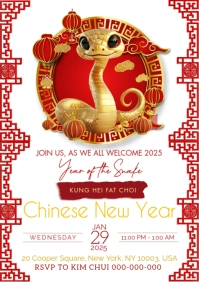Chinese New Year A4 template