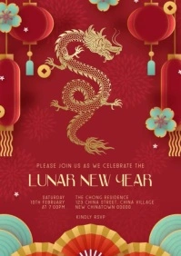Chinese New Year A4 template