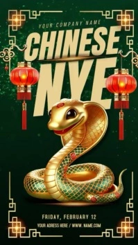 Chinese New Year História do Instagram template