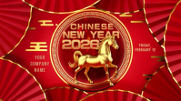 Chinese New Year Digital Display (16:9) template