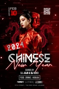 Chinese New Year Iphosta template