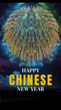 chinese new year História do Instagram template