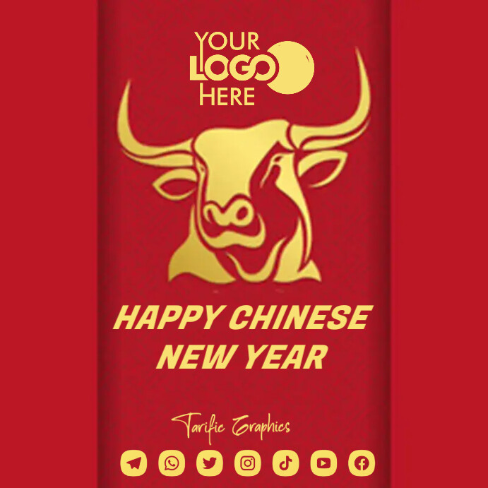 Chinese New Year Template PosterMyWall Chinese New Year Template PosterMyWall