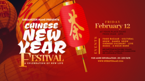 Chinese New Year Festival Twitter Post template