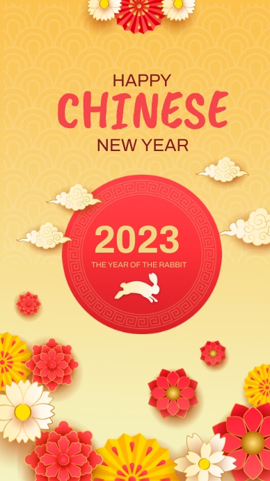 Chinese New Year Instagram Story template