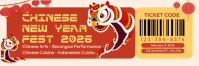 Chinese New Year Ticket Ads Header ng Email template