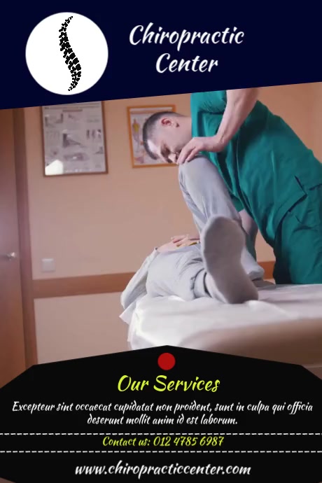 Chiropractic Template PosterMyWall
