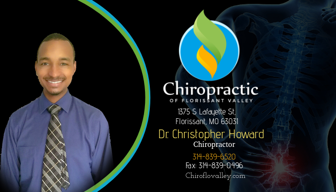 Chiropractic OF Florissant Valley 2 Visitenkarte template