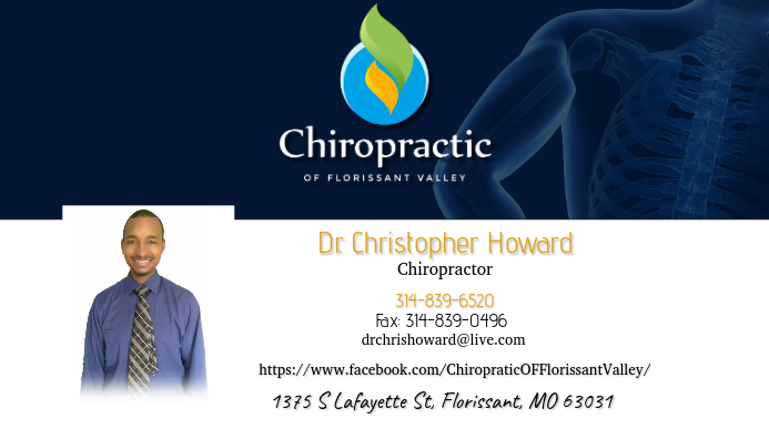 Chiropractic OF Florissant Valley 5 Carte de visite template