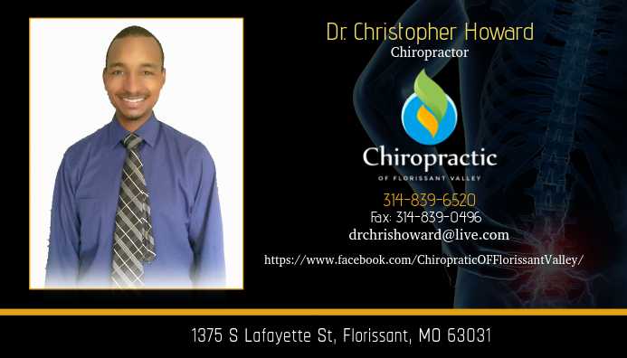 Chiropractic OF Florissant Valley 6 名片 template