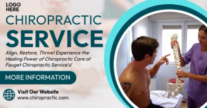 Chiropractic Service Ibinahaging Larawan sa Facebook template